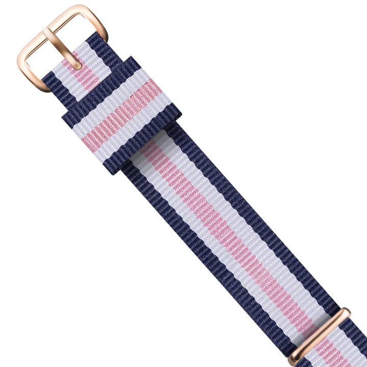 DW Nylon Rose Gold Strap