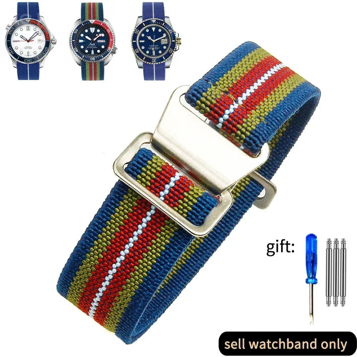 French Army Nylon Watch Band 18–22mm