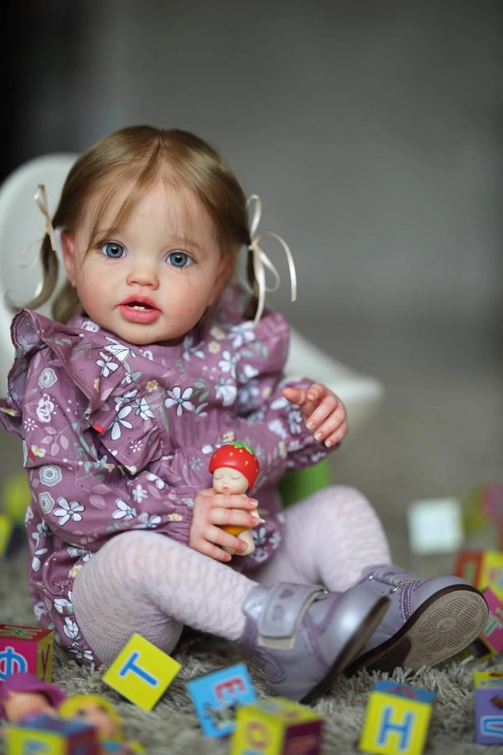 24″ Lottie Princess Reborn Baby Doll – Realistic Soft Touch Newborn