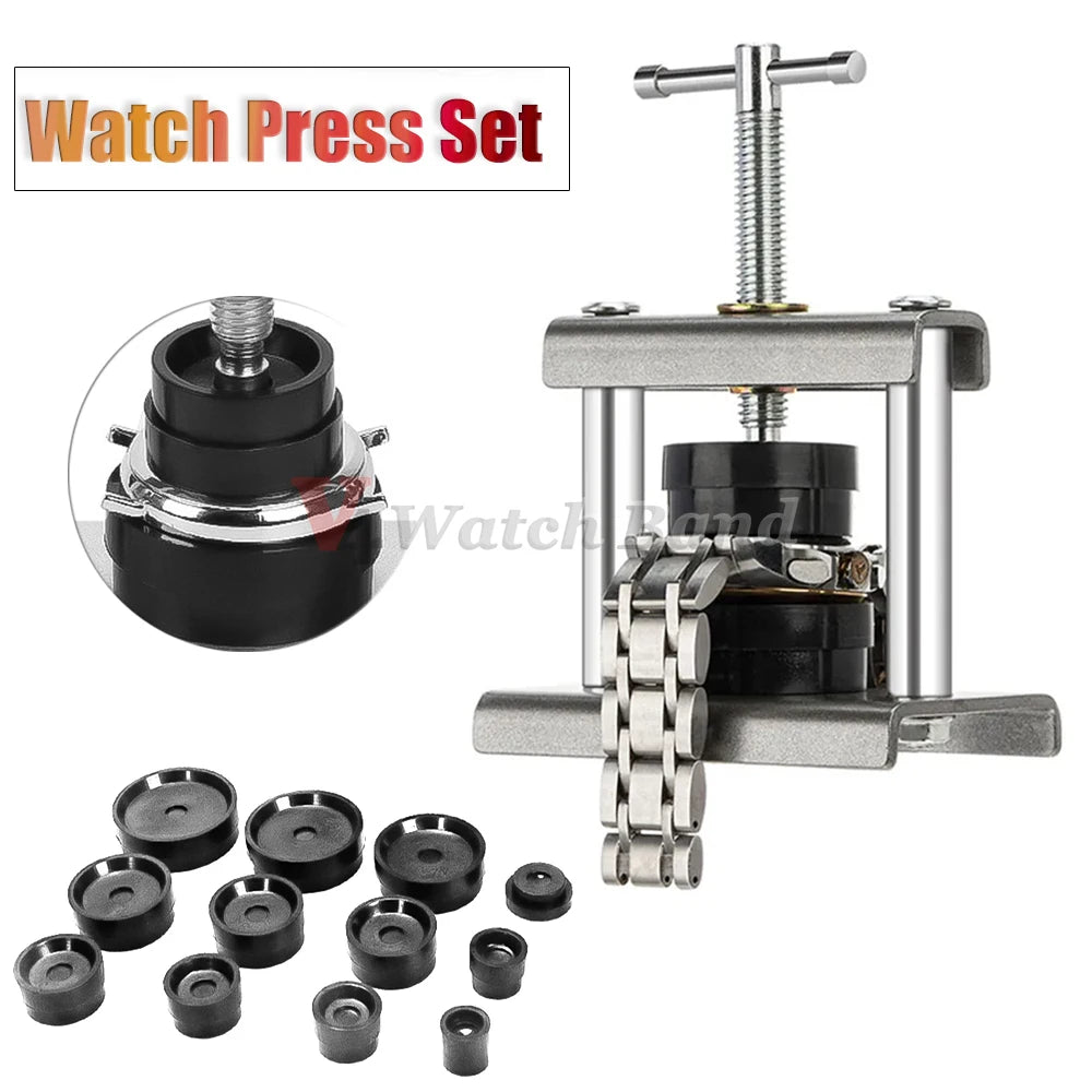 Professional Watch Press & Case Closing Tool Set (12/18pcs)