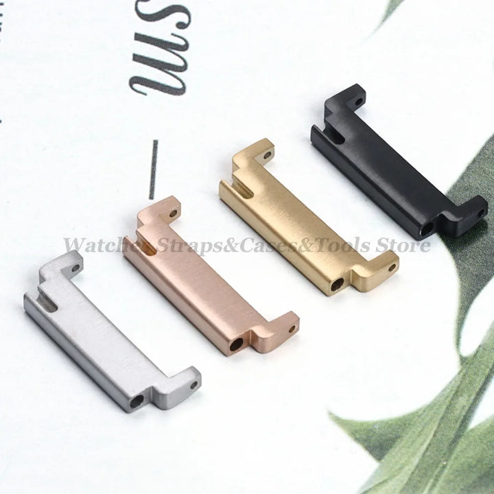 2pcs Quick Release Watch Strap Adapters 18–22mm