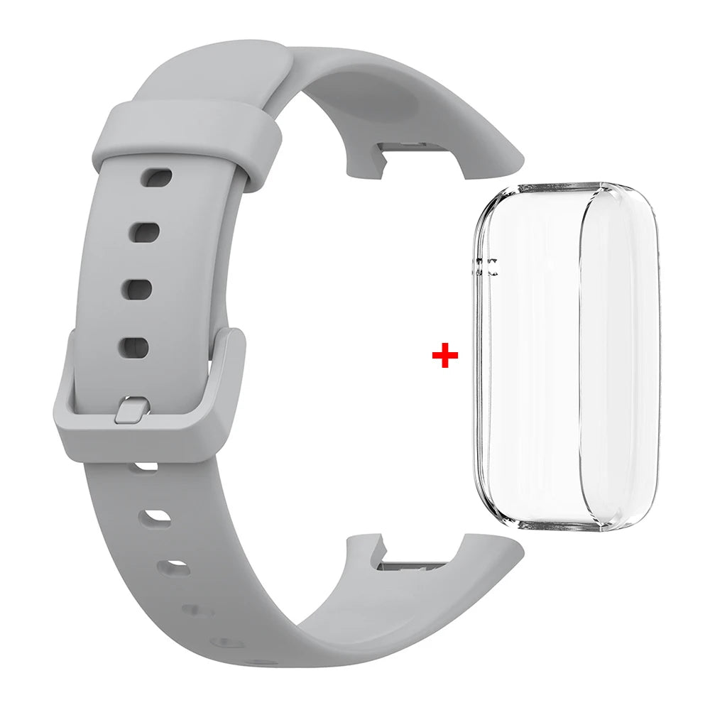 TPU Strap with Protective Case for Xiaomi Mi Band 7 Pro