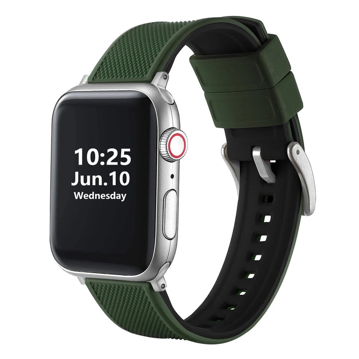 New Silicone Rubber Apple Watch Band 38–45mm