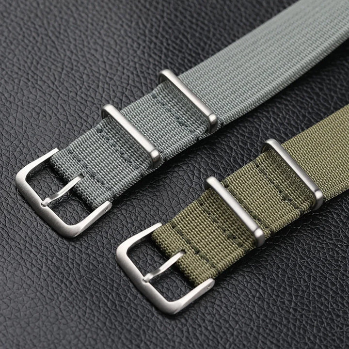 New Ribbed Nylon Watch Band for Omega 20mm 22mm 18mm High Quality Strap for Seiko Military Watchband Army Sport Wrist Bracelet