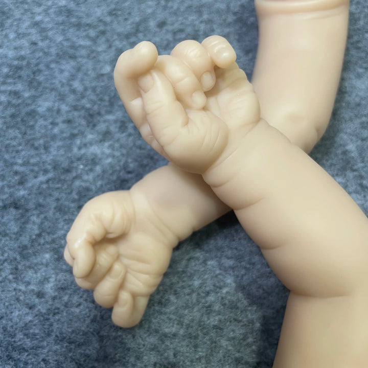 19″ Vinyl Reborn Doll Kit “Rosalie” with Cloth Body