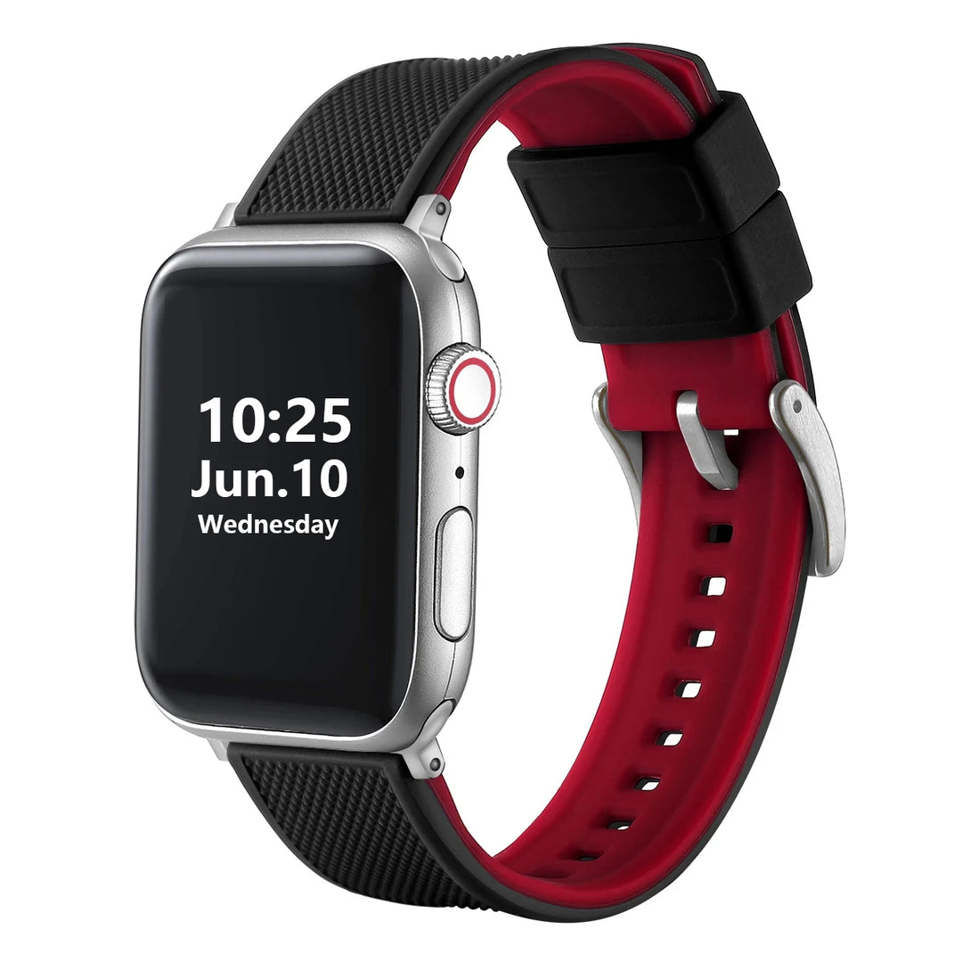 New Silicone Rubber Apple Watch Band 38–45mm