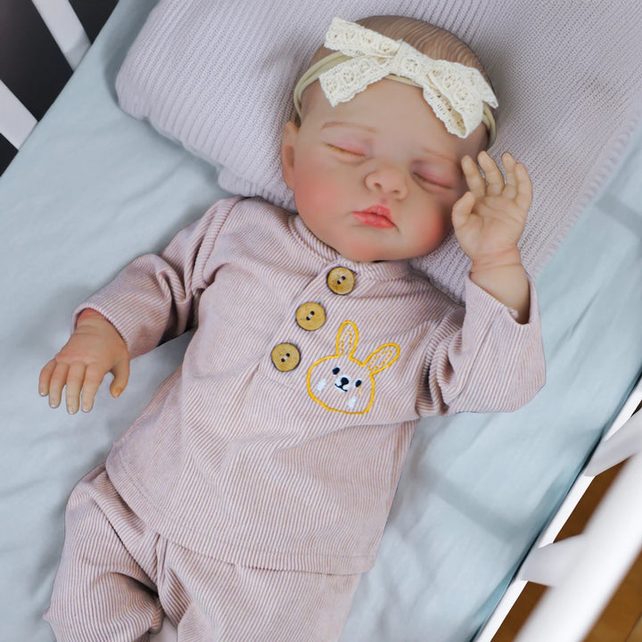 19" Irys Realistic Newborn Vinyl Reborn Doll
