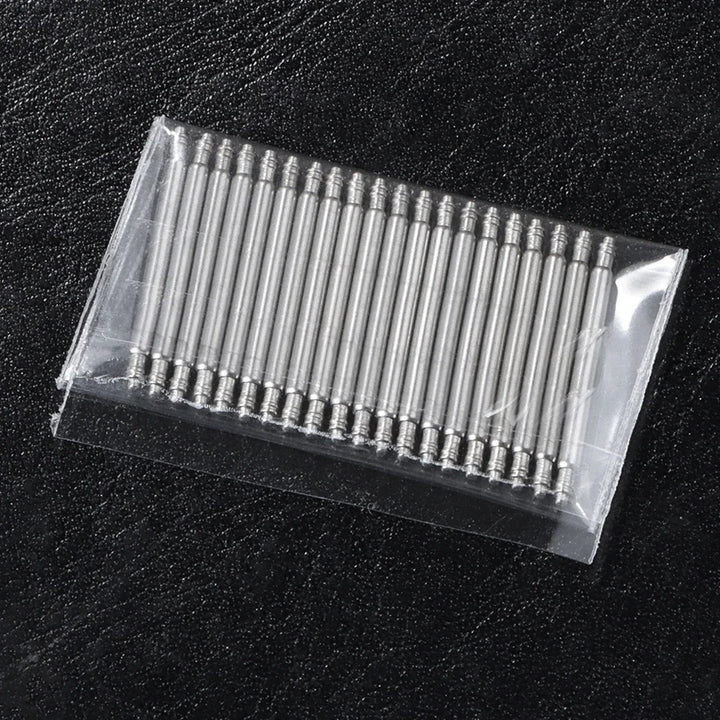 20pcs Stainless Steel Watch Spring Bars – 12-26mm Replacement Pins