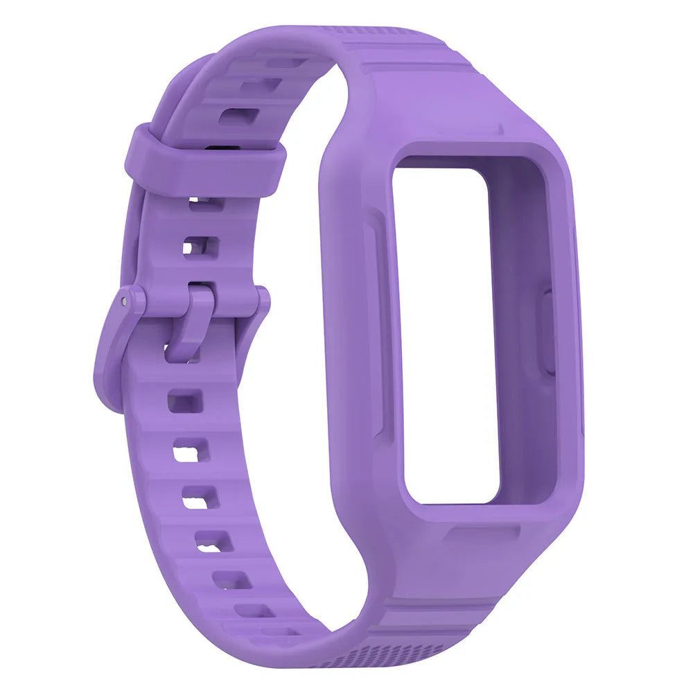 Integrated Silicone Strap & Case for Huawei Band 6-9 & Honor Band 6-7