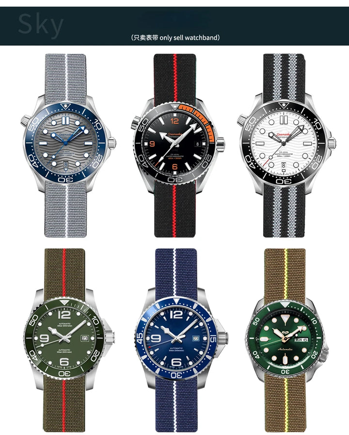NATO Nylon Strap 20/22mm (French Army)