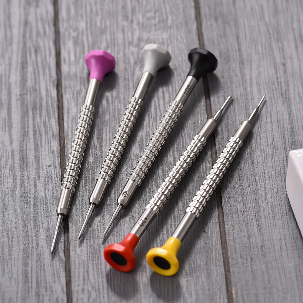Precision Watch Repair Screwdriver Set 0.8–1.6mm Mini Slotted