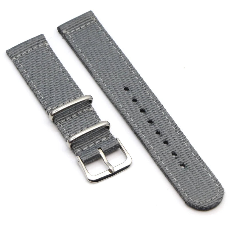Solid Nylon Smartwatch Strap