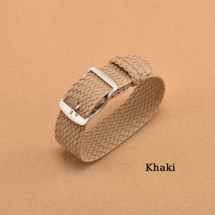 Nylon Weave Watch Strap for Perlon Watchband Wristband Women Men Bracelet Watch Accessories 14mm 16mm 18mm 20mm 22mm Sport Band