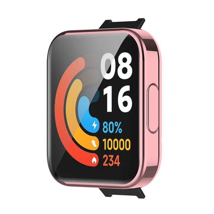 Electroplated TPU Protective Case for Redmi Watch 2 Lite – Full Screen Bumper