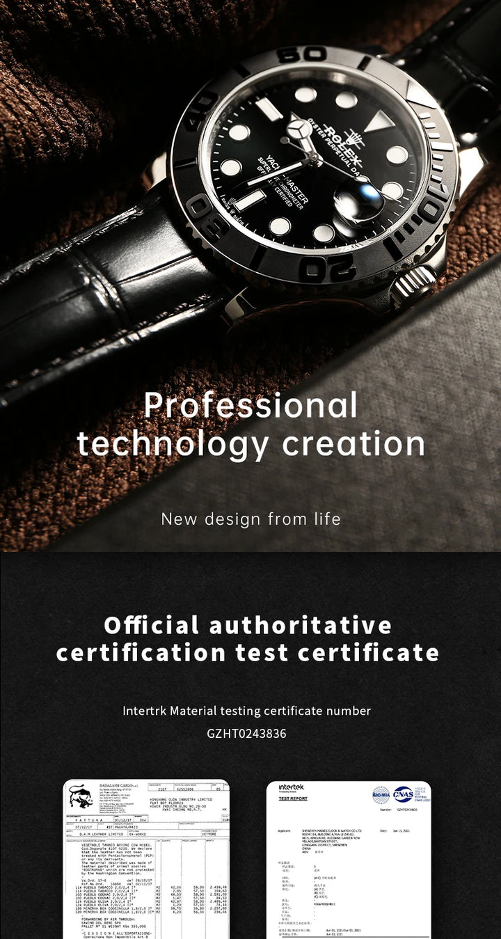 MAIKES Luxury Leather Watch Strap Quick Release Accessories For Rolex Omega IWC Watchbands Green 19mm 20mm 21mm 22mm Watch Band