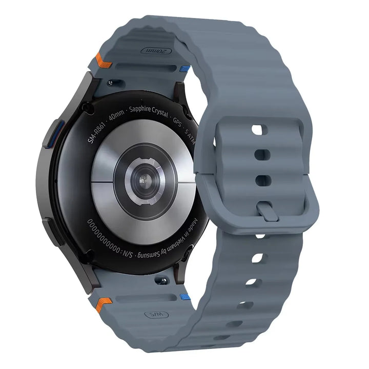 Silicone Samsung Galaxy Watch Band 40–47mm for Series 4–7 & Classic/Pro