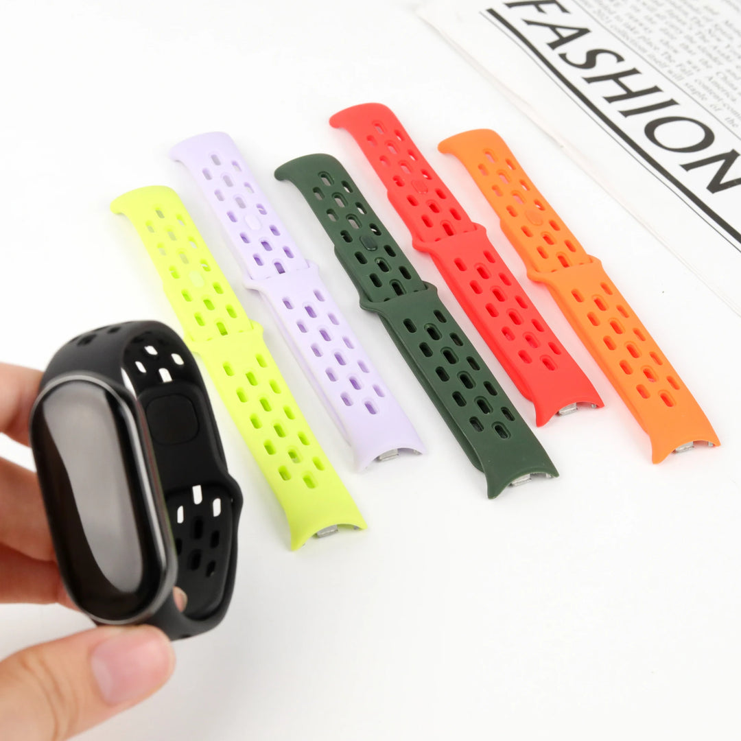 Silicone Strap for Xiaomi Mi Band 10/9/8 NFC – Sport Wristband