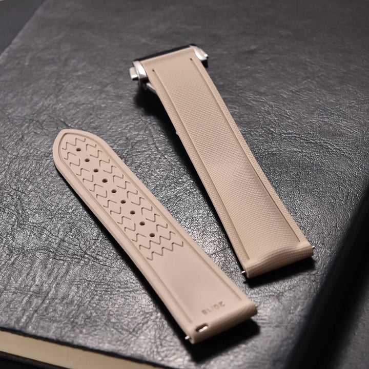 High Quality FKM Rubber Watch Strap 20-21-22mm For Omega X Swatch MoonSwatch Men Women Sport Waterproof Folding Buckle Watchband