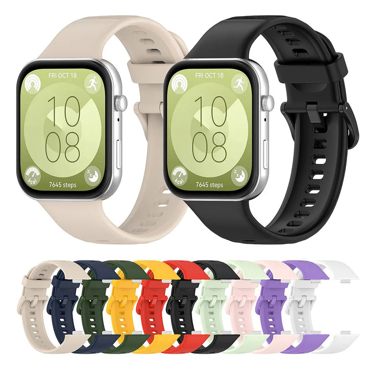 Silicone Strap for Huawei Watch Fit 3 & Fit 4/Pro