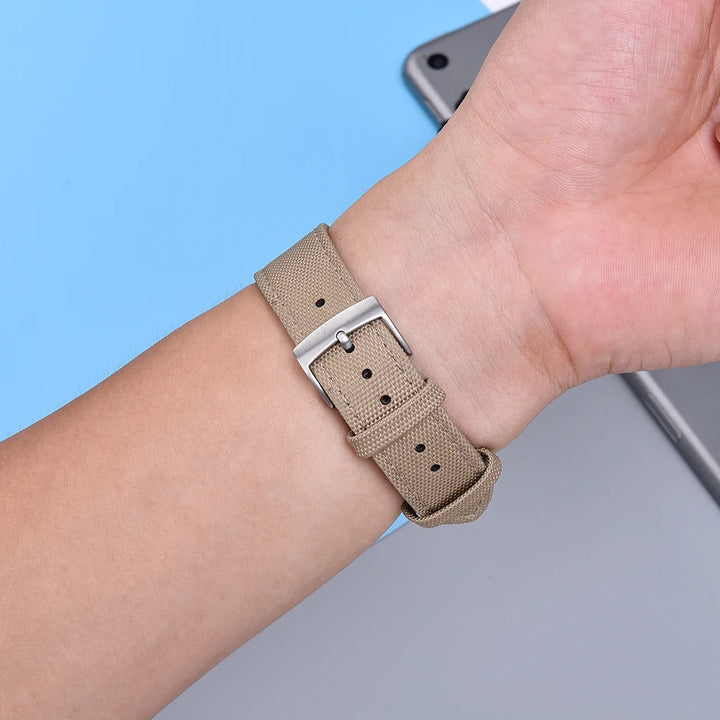 Sailcloth Nylon Watch Strap