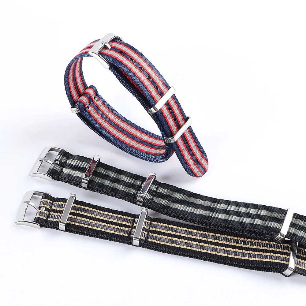 Nylon Canvas Watch Strap 20mm (Omega, Rolex & Tudor)