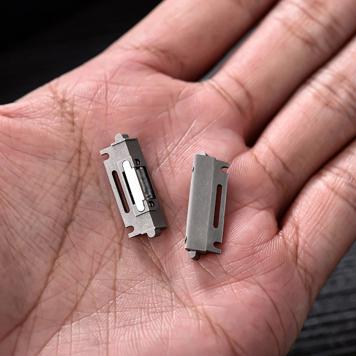 NATOBEL High Quality Quick Release Watch Strap Inserts For Cartier Santos Quick Switch Watch Leather Band