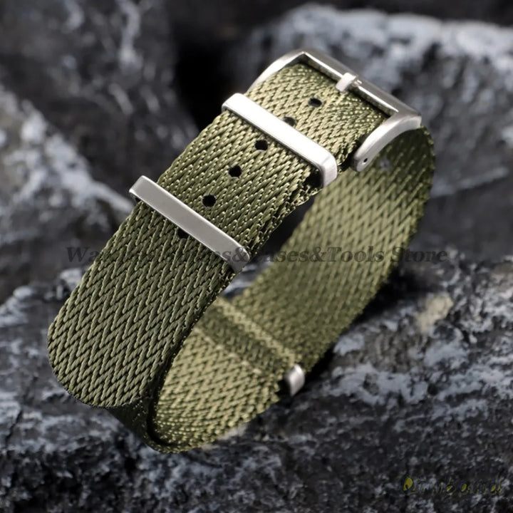 Military Nylon Watch Strap – 18-22mm