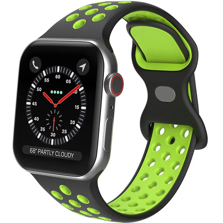 Silicone Apple Watch Band – Multi‑Size (38–49mm)