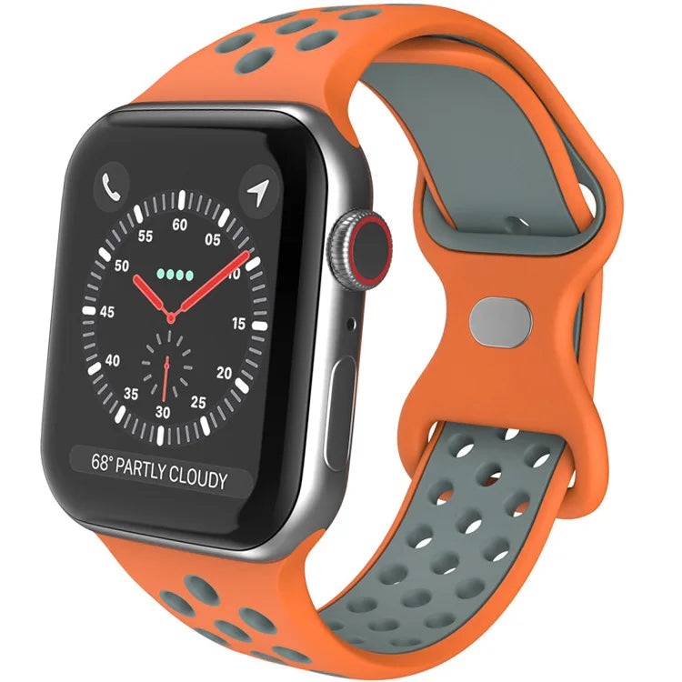 Silicone Apple Watch Band – Multi‑Size (38–49mm)