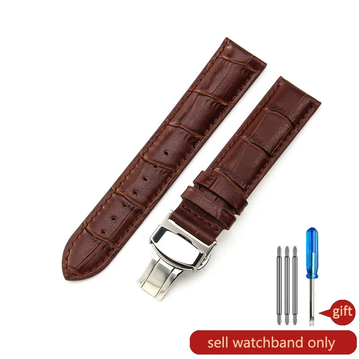Genuine Leather Watch Strap for Tissot Le Locle T41 (1853)