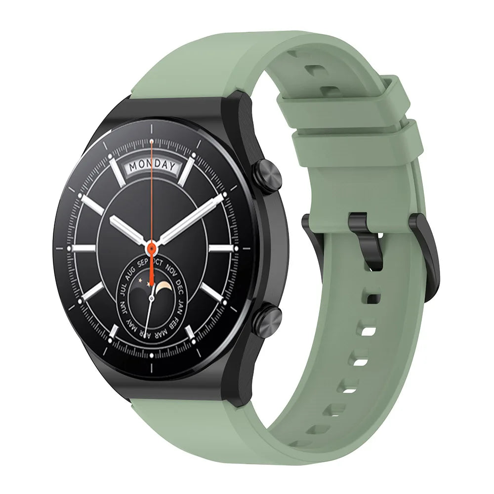 22mm Silicone Strap for Xiaomi Watch S1/S1 Active/S3/S4 & Watch Color 2