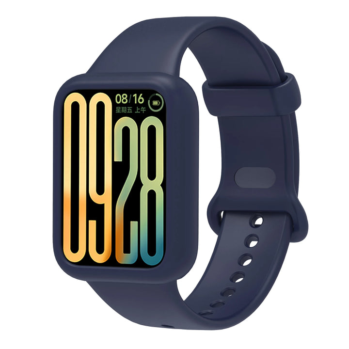 Silicone Strap with Protective Case for Xiaomi Mi Band 9 Pro