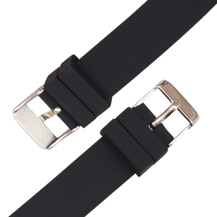 4pcs Silicone Strap Rings 12–26mm (Waterproof Rubber Watch Band Keepers)
