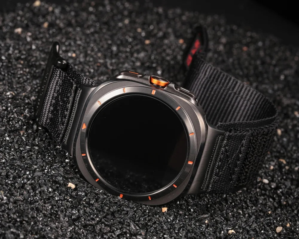 Nylon Quick-Release Watch Strap with Metal Clasp – 47mm for Samsung Galaxy Watch Ultra