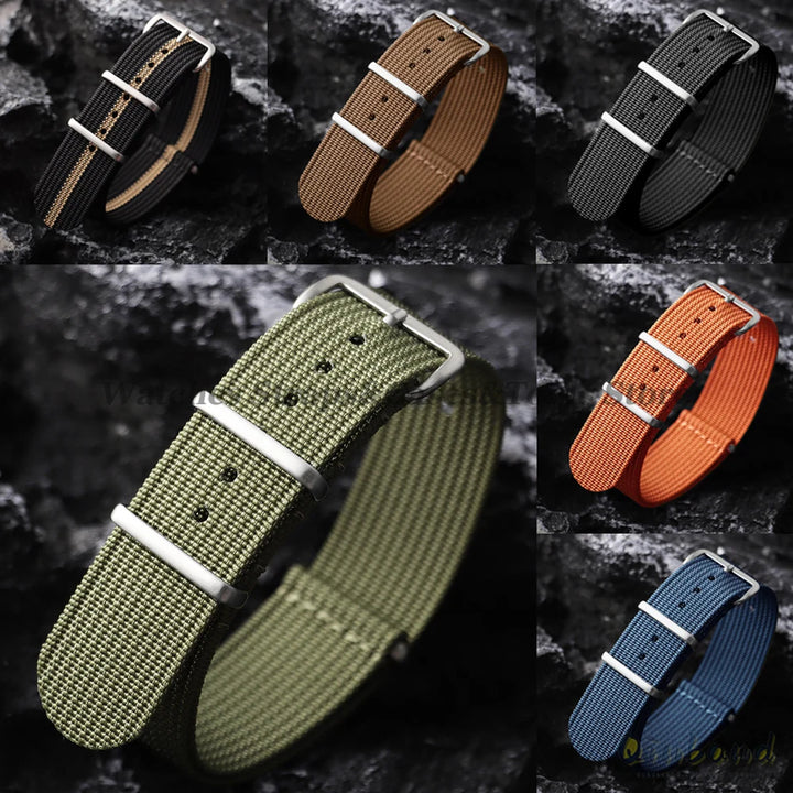 Braided Nylon Strap 18mm 19mm 20mm 22mm for Huawei Watch GT3/GT4 46mm Black Green Grey Blue Soft Breathable Men Women Watchbands