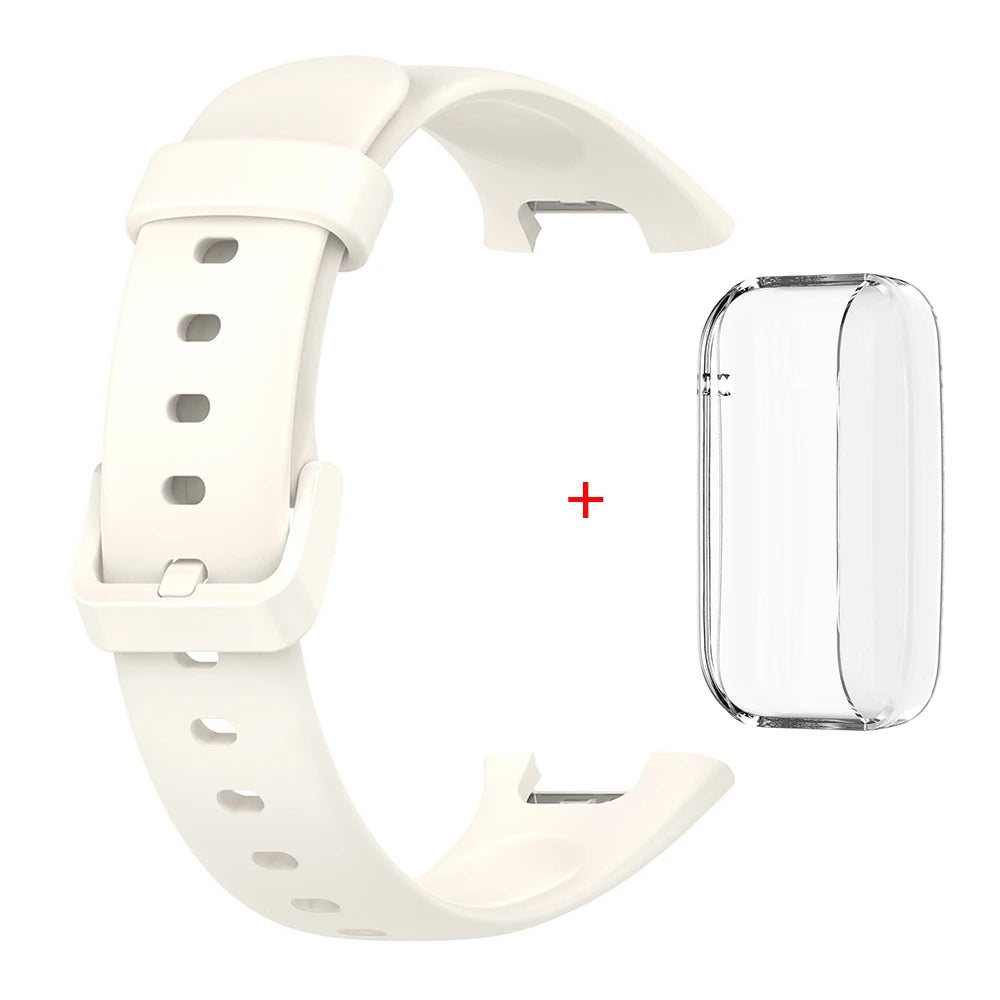 TPU Strap with Protective Case for Xiaomi Mi Band 7 Pro