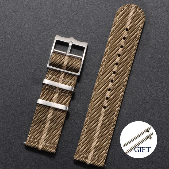 20/22mm Nylon NATO Watch Strap for Tudor, Omega, Seiko