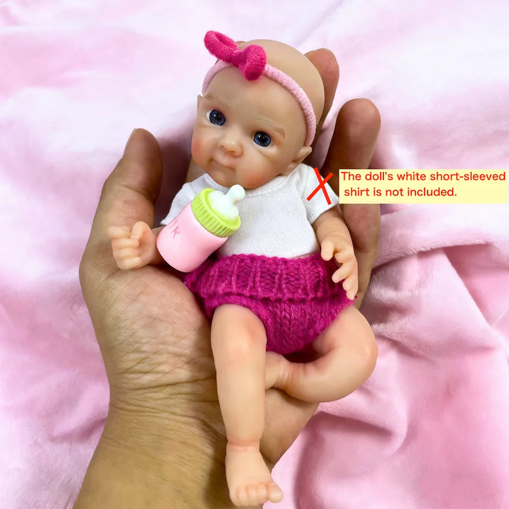 6" Mini Bettie Full‑Silicone Reborn Baby Doll