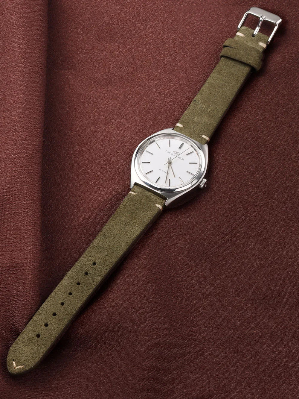 Quick Release Soft Suede Leather Watch Strap (14–22mm)