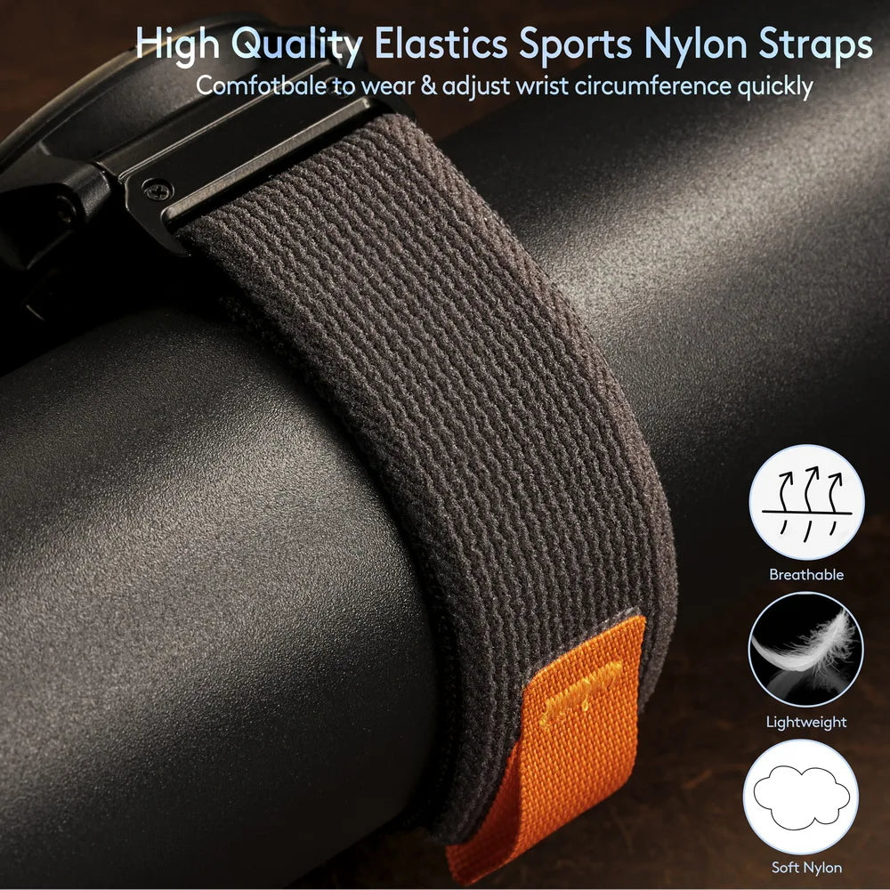Hemsut Nylon Quickfit Watch Strap – 20–26mm for Garmin