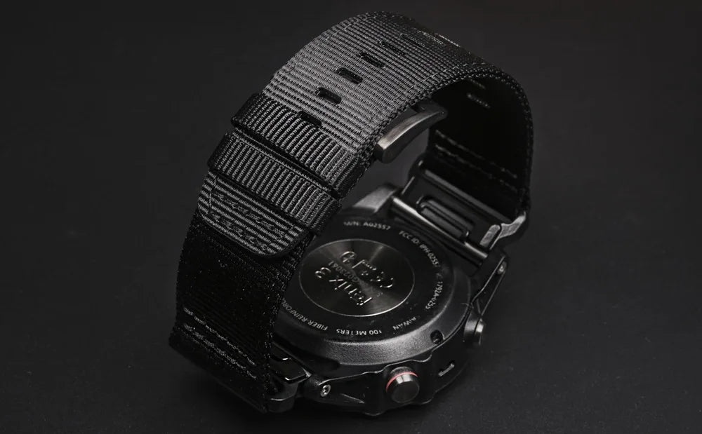 HEMSUT Nylon Quickfit Watch Band 20-26mm for Garmin Fenix, EPIX, MK3, Tactix