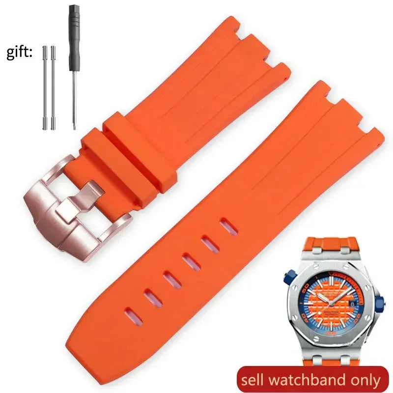 Audemars Piguet Royal Oak Offshore Rubber Watch Strap – 28mm, Silicone