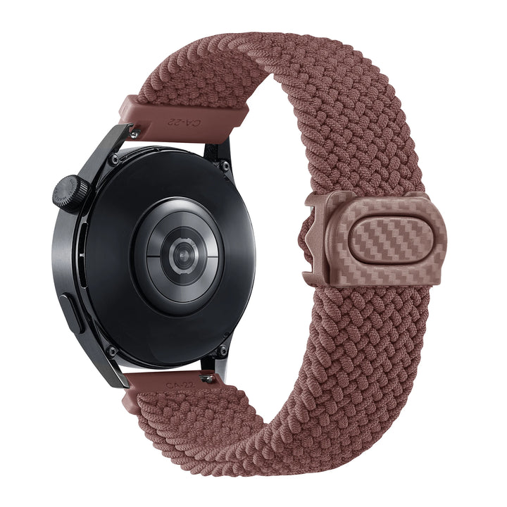 Nylon Braided Loop Watch Strap 20-22mm for Samsung Galaxy Watch & Huawei GT Series