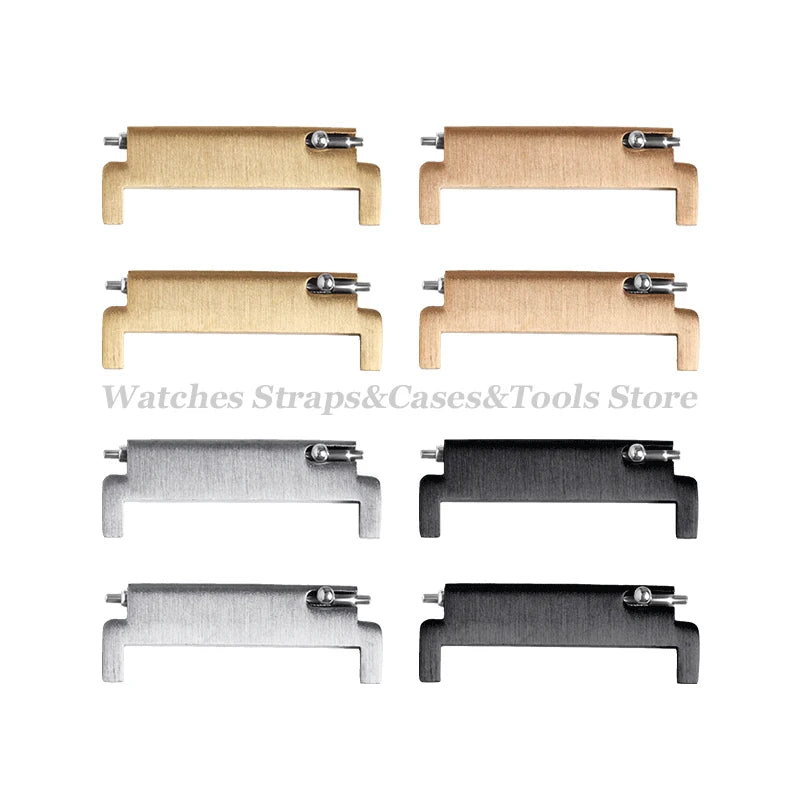 2pcs Quick Release Watch Strap Adapters 18–22mm
