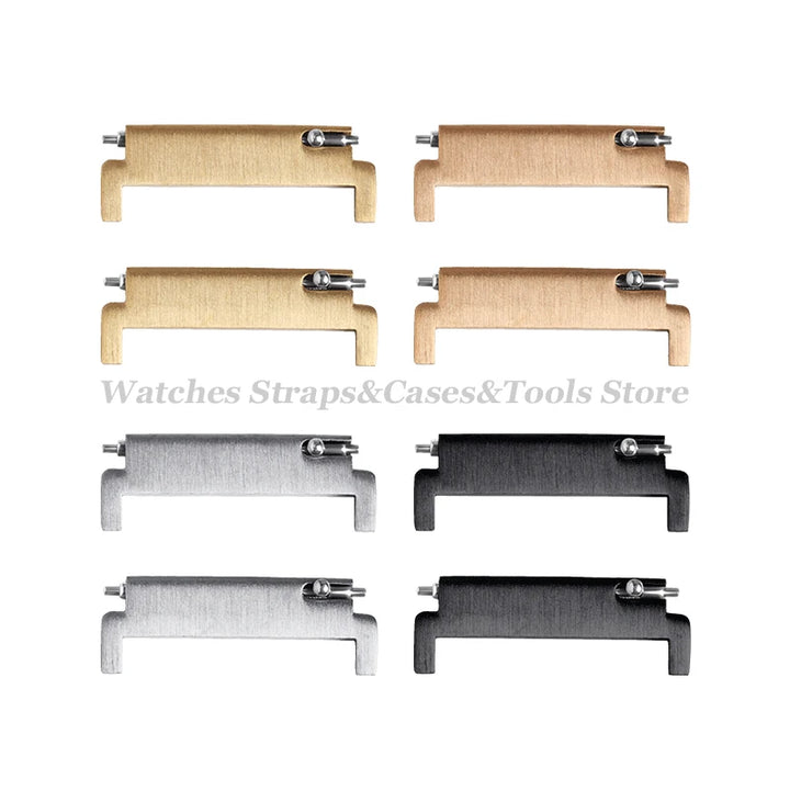 2pcs Quick Release Watch Strap Adapters 18–22mm