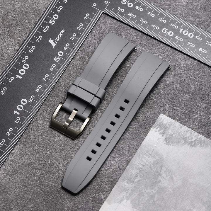 Natural Rubber Watch Band, Quick Release, 20mm 21mm 22mm 24mm, Accessories Watch Strap For LONGINES MIDO TISSOT