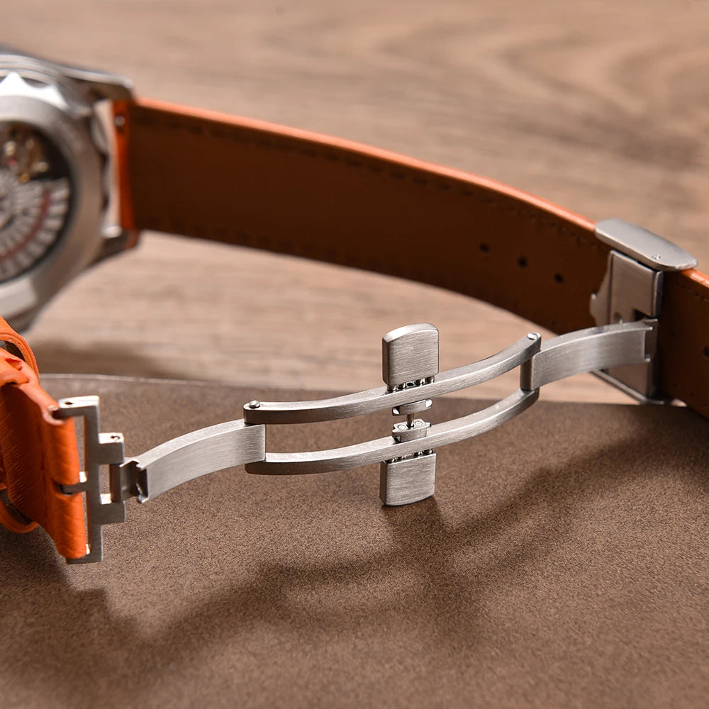 New Design 18mm 19mm 20mm 22mm Sailcloth Strap FKM TOP+Leather Base Rubber Watch Bands Perfectly Matched With Any Brand of Watch