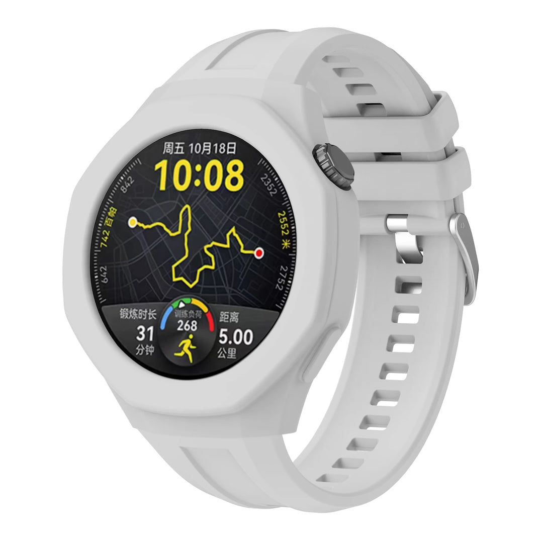 Silicone Strap & Protective Case for Huawei Watch GT5 Pro 46mm