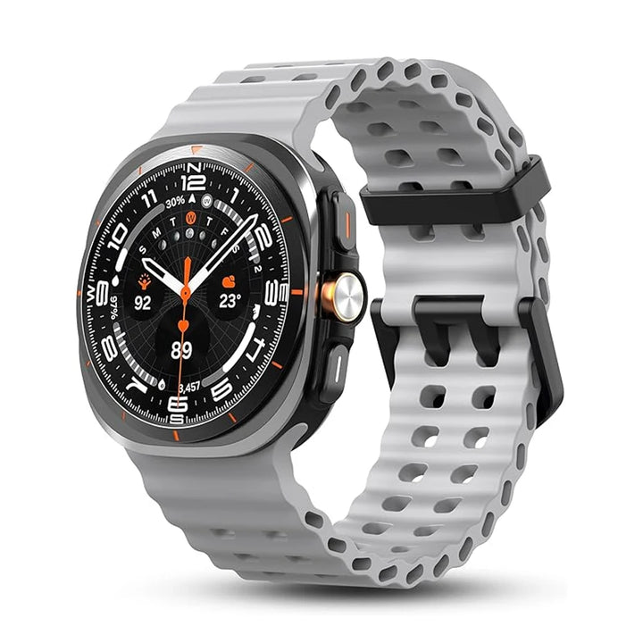 Marine Silicone Samsung Galaxy Watch Strap – 47mm Sport for Galaxy Watch 7 Ultra