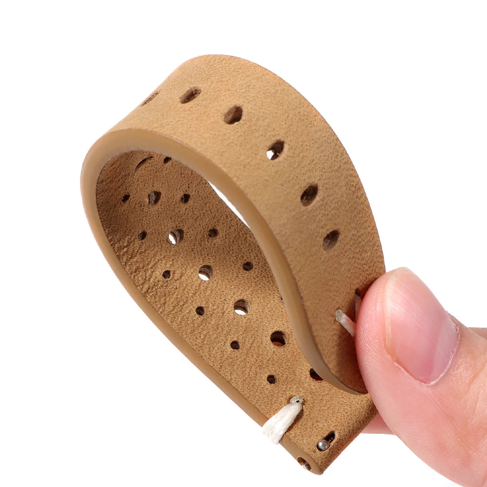 Premium Cowhide Leather Watch Strap 20/22mm (Quick Release)